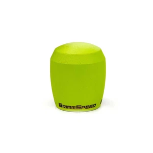 GrimmSpeed Stainless Steel Stubby Shift Knob Neon Green fits 6spd Subaru 380005 - Imagen 1 de 2