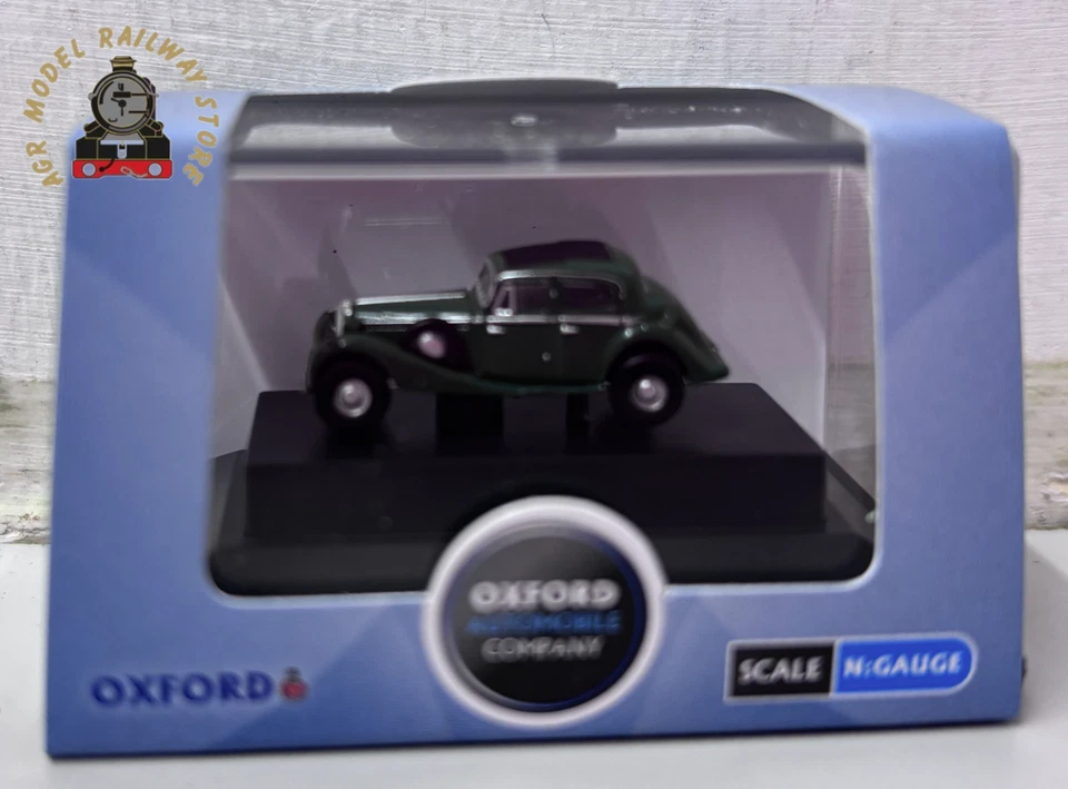 Oxford Diecast NJSS005 Jaguar SS 2.5 Litre Suede Green - N Gauge - Image 1 of 1