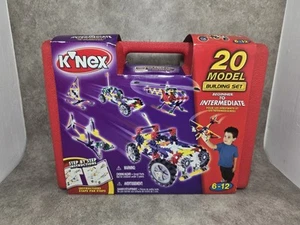 K'Nex 20 Model Building Set Beginner Intermediate 12030 Vehicles Rides Unopened - Picture 1 of 5