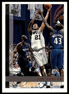 1997-98 Topps #115 Tim Duncan HOF Rookie Card RC - Bild 1 von 2