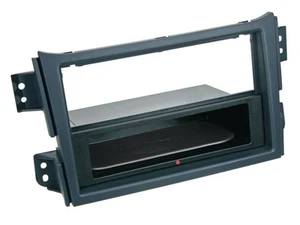 Radioblende Inbay DIN Autoradio für Suzuki Splash Opel Agila schwarz - Bild 1 von 1
