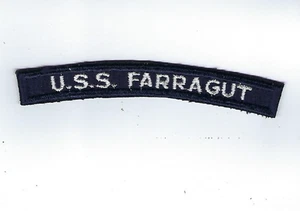 USS Farragut, DLG-6, US Navy "Rocker" - Foto 1 di 1