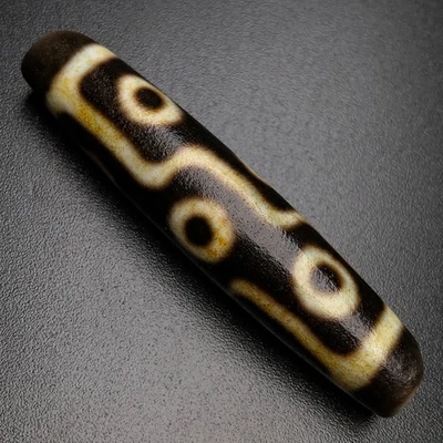 Colgante collar amuleto cuentas tótem 9 ojos ágata budismo tibetano puro g1649 Foto 1 de 4