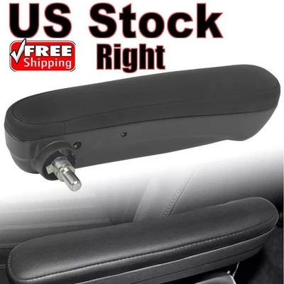 FIT FOR FIAT 500 2016-2019 Front Seat Armrest RIGHT Inboard 6BV48KRLAA Black NEW Foto 1 de 4