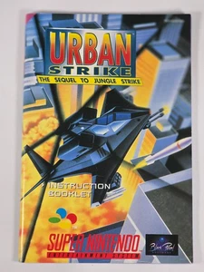 Urban Strike, nur Handbuch, Anleitung Super Nintendo Snes PAL - Bild 1 von 2