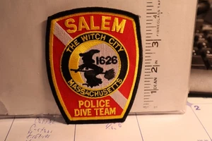 Parche policía equipo de buceo de Massachusetts policía de Salem - Imagen 1 de 1