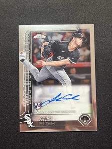 JAKE EDER 2025 TOPPS CHROME ROOKIE AUTOGRAPH WHITE SOX RC AUTO - Picture 1 of 6