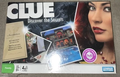 Clue Discover the Secrets Board Game 2008 Parker Bros Complete New Sealed - Image 1 of 4
