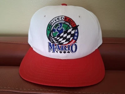 Gorra Mario Andretti 1994 Vintage Arrivederci Indy Snapback Foto 1 de 4