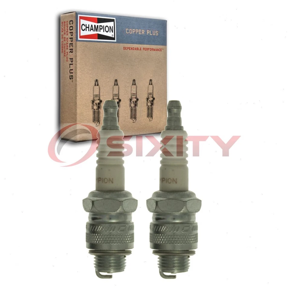 Velas de ignição Champion Copper Plus 2 peças para 1939-1942 Crosley Crosley 0,6L L2 a - Imagem 1 de 4