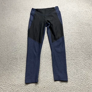 Outdoor Voices Leggings Womens Small Blue Stretch Outdoor Yoga Gym Athletic - Picture 1 of 11