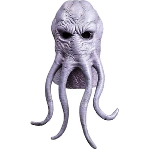 Mind Flayer Mask Dungeons Dragons Fancy Dress Halloween Adult Costume Accessory - Picture 1 of 1