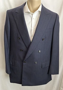 Brioni 2 Pcs Suit, Double Breasted, Sz 50/40USA , Made In Italy, Excellent - Picture 1 of 14