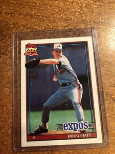 1991 Topps Baseball Traded # 92T Doug Piatt RC - Picture 1 of 4