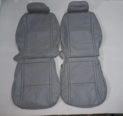 Fundas de asiento de cuero de repuesto para Toyota Tacoma 2001-2004 Foto 1 de 4