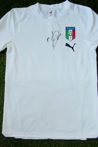 Leonardo Bonucci handsigniertes Italien Training Fußball Trikot - Juventus Autogramm - Bild 1 von 4