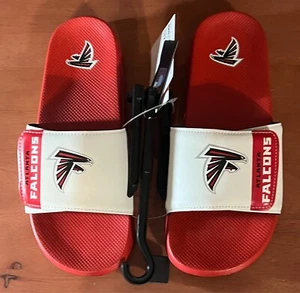 NEW FOCO Atlanta Falcons Men's Officially Licensed Sandals Size S (7-8) - Picture 1 of 9