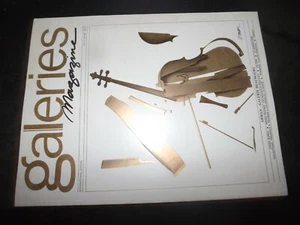 ** Galeries Magazine n°12 Claude Pompidou / Affaire Buren / Jim Dine - Foto 1 di 1