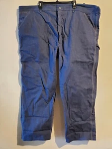Vtg Carpenter Denim Jeans Work Pants Dungaree Sears Roebucks Single Stitch 54x30 - Picture 1 of 7