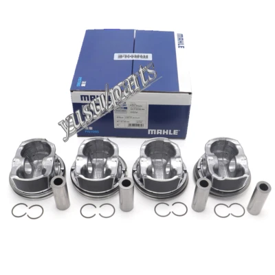 4x Pistons & Rings Assembly Φ21mm 82.51mm STD Mahle For VW  AUDI  2.0 TFSI CCZA - Image 1 of 4