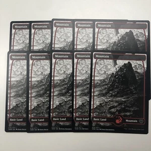 MTG: Full Art Mountain (10) - Innistrad: Crimson Vow 275/277 - Picture 1 of 1
