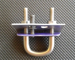 SEADOO 292000011 Complete Tow Hook with All Hardware ~ U-Bolt, Violet Plate - Picture 1 of 6