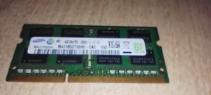 4GB DDR3 1333 MHz 2Rx8 PC3-10600S SODIMM 1,5V Mini Desktop Laptop Arbeitsspeicher Samsung - Bild 1 von 3