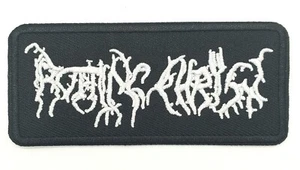Parche de Cristo Podrido Bordado Coser Hierro En Banda Death Metal Aplique de Música Nuevo - Imagen 1 de 2