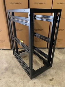 Eaton VFR252440 Vantage S2 Server Rack Enclosure Frame - 25ux24wx40d - USED - Picture 1 of 7