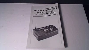 RARE Regency DX3000 Original operating Manual - Picture 1 of 1
