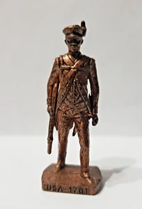 Soldatini uovo Kinder Metallfiguren datati scame USA 1781 rame - Foto 1 di 2
