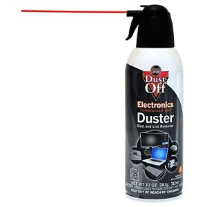 Falcon Dust Off 10 oz Electronic Compressed Canned Air Duster  Gas Duster Remove