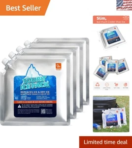 Durable & Safe Cooler Ice Packs: Eco-Friendly BPA-Free Design for All Occasions - Picture 1 of 9