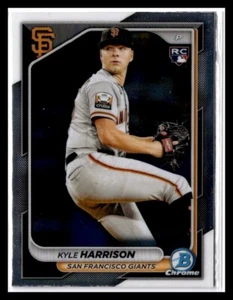 2024 Bowman Chrome - Rookie Kyle Harrison #84 (RC) - Picture 1 of 2