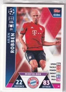 Topps Match Attax Champions League Card #86 Arjen Seals - Picture 1 of 1