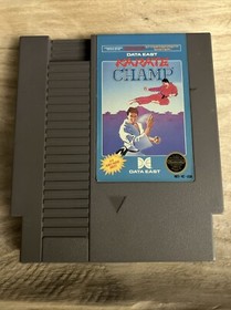 Karate Champ NES  Circle Seal! 5 Screw!Cartridge Only Cleaned/working