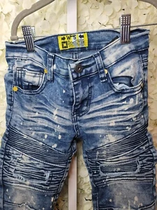 Demolition Boys Jeans, Distressed SZ 5, Stretc Just Like Daddy, Priced Low To Go - Picture 1 of 9