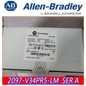 Allen Bradley 2097-V34PR5-LM NUOVO Sigillato Kinetix 350 Servoazionamento 2097 V34PR5 LM - Foto 1 di 4