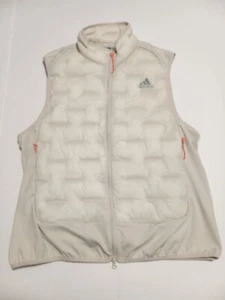 Adidas Womens Running Down Vest Full Zip Size M - Picture 1 of 11