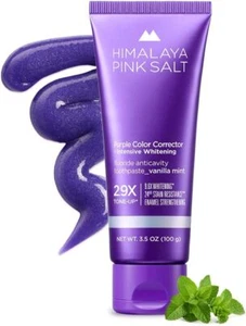 Purple Color Corrector Whitening Toothpaste, 4.2oz - 4.2 Ounce (Pack of 1) - Picture 1 of 7