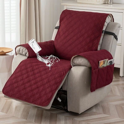 Cubierta de silla reclinable 100 % impermeable fundas reclinables antideslizantes para silla reclinable Foto 1 de 4