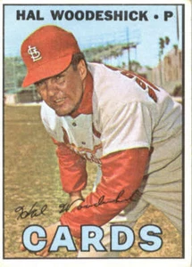 1967 Topps #324 Hal Woodeshick St. Louis Cardinals - Picture 1 of 2