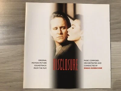 DISCLOSURE  -   ENNIO  MORRICONE    ,  ORIGINAL Motion Picture  Soundtrack ,  CD - Bild 1 von 3