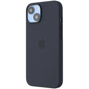 Apple Silicone Case for MagSafe for iPhone 14 Pro - Midnight - Photo 1 sur 3