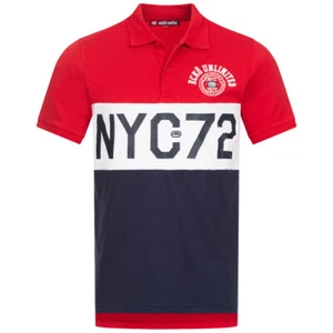 Ecko Unltd. Premium Midliner Hombres Ocio Moda Manga Corta Camiseta Polo Nuevo - Imagen 1 de 7
