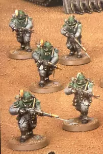 Solar Auxilia Infantry Squad 5 Rifles Horus Heresy 30K Warhammer 40K Militarum - Picture 1 of 2