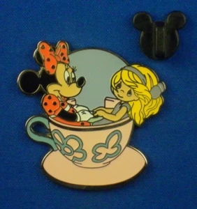 Minnie Mouse Precious Moments Mad Tea Party Attraction OC # 76521 - Picture 1 of 5