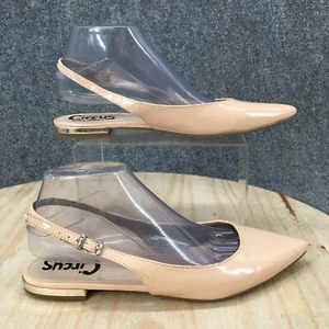 Sandalias para mujer Circus by Sam Edelman 8,5 D'Orsay hondas rosa cuero patentado - Imagen 1 de 11