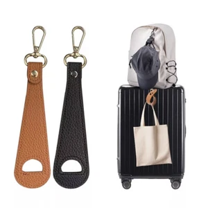 1Pc Mini Hat Clip For Travel Bag PU Leather Hat Clip Multifunctional Portable - Bild 1 von 15