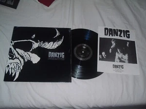 DANZIG I '88 SHRINK + HYPE STICKER + Press Photo US MASTEDISK !! 1st press NMint - Picture 1 of 4